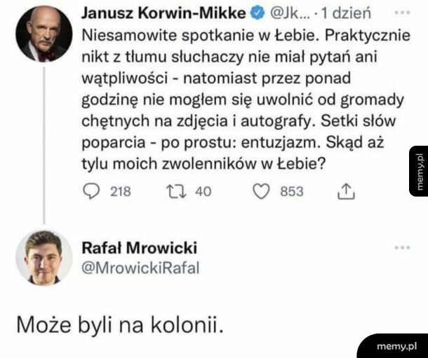Korwin w Łebie