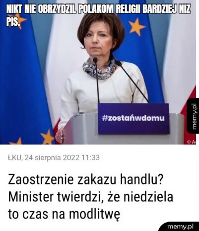 Nikt nie obrzydzil polakom religii bardziej niz pis.