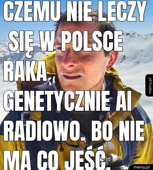 Czemu nie leczy się w Polsce raka genetycznie AI radiowo. Bo nie ma co jeść.