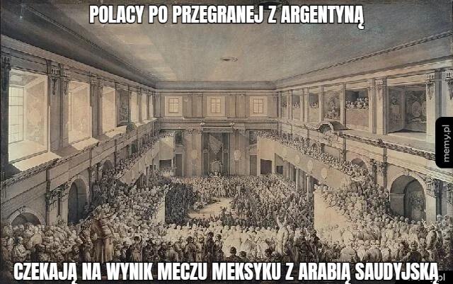 Polacy po przegranej z Argentyną czekają na wynik meczu Meksyku z Arabią Saudyjską