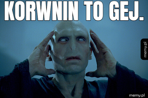Korwnin to gej.