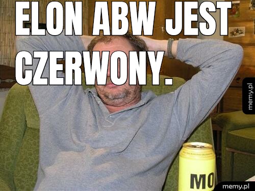 Elon ABW jest czerwony.