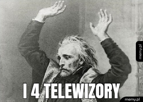 i 4 telewizory