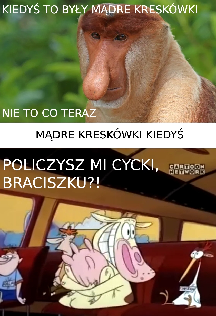 Kreskówki kiedyś