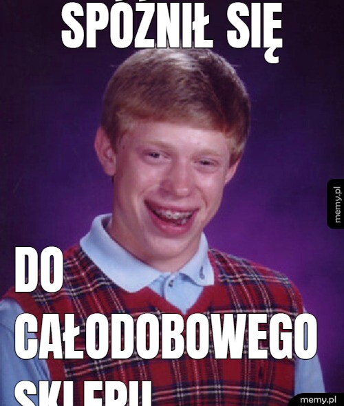 Spóźnił się do całodobowego sklepu