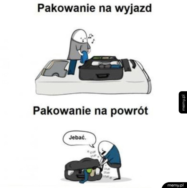Pakowanie walizki