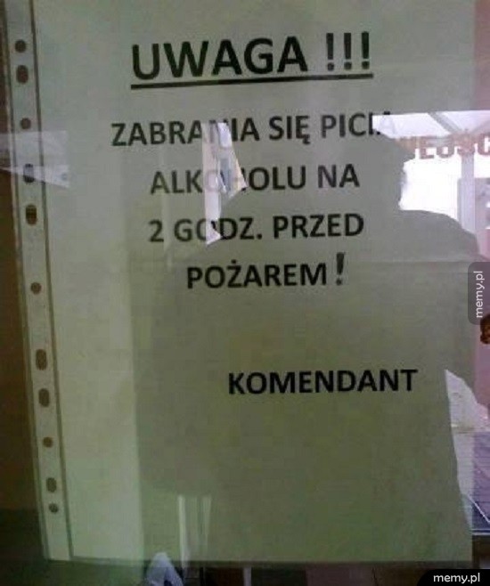 Ależ niedobry ten komendant